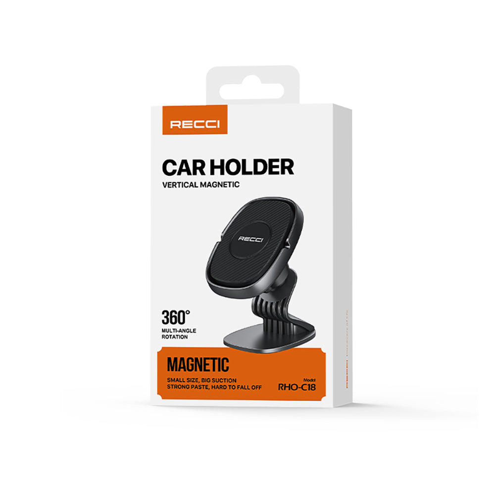 Recci RHO-C18 Güçlü Magnetik 360 Derece Dönebilen Düz Zemin Araç Telefon Tutucu Recci RHO-C18 Güçlü Magnetik 360 Derece Dönebilen Düz Zemin Araç Telefon Tutucu